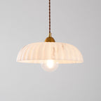 Modern Marble Pendant Light With Warm LED Glow — Greenwich Home & Living