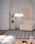 Modern Marble Pendant Light With Warm LED Glow — Greenwich Home & Living