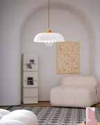 Modern Marble Pendant Light With Warm LED Glow — Greenwich Home & Living