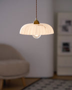 Modern Marble Pendant Light With Warm LED Glow — Greenwich Home & Living