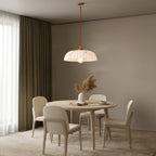Modern Marble Pendant Light With Warm LED Glow — Greenwich Home & Living