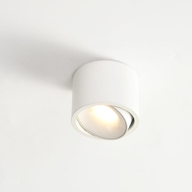 Modern Iron Flush Mount Ceiling Light With Integrated LED — Greenwich Home & Living