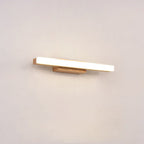 Modern Wood Wall Sconce With Acrylic Glow — Greenwich Home & Living