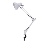 Modern Metal Table Lamp With Daylight LED for Home Office in White — Greenwich Home & Living