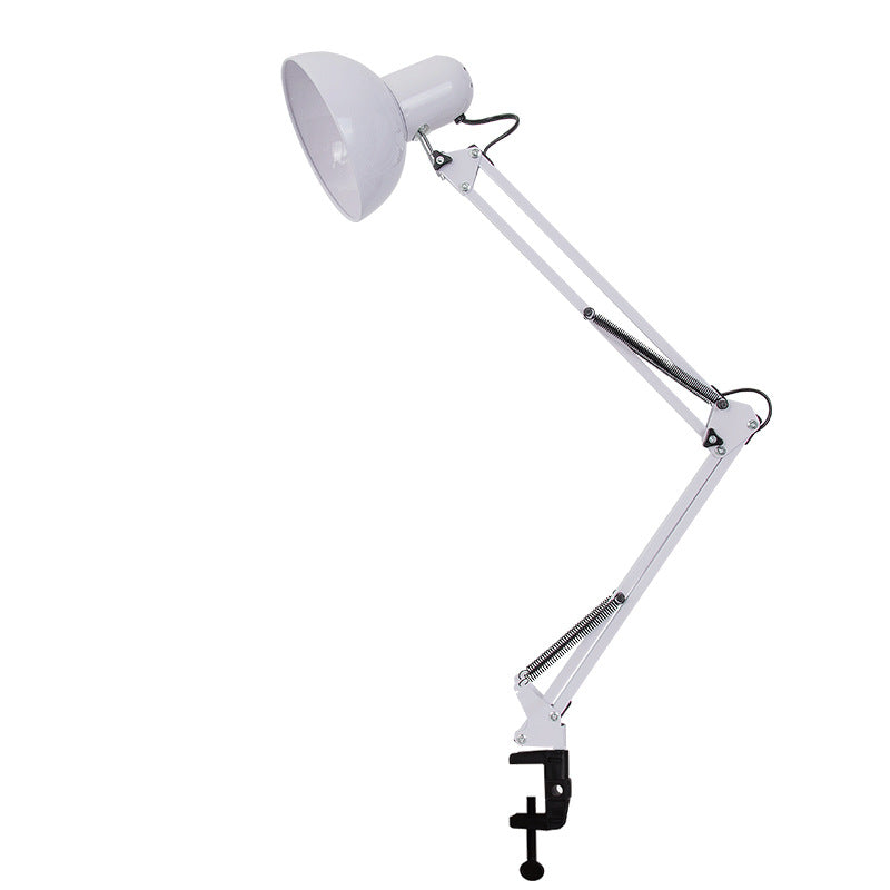Modern Metal Table Lamp With Daylight LED for Home Office in White — Greenwich Home & Living
