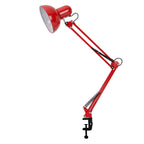 Modern Metal Table Lamp With Daylight LED for Home Office in Red — Greenwich Home & Living