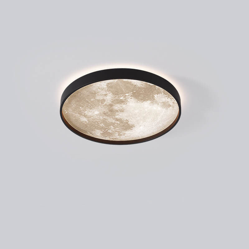 Modern Metal Flush Mount Ceiling Light With Remote Dimming — Greenwich Home & Living