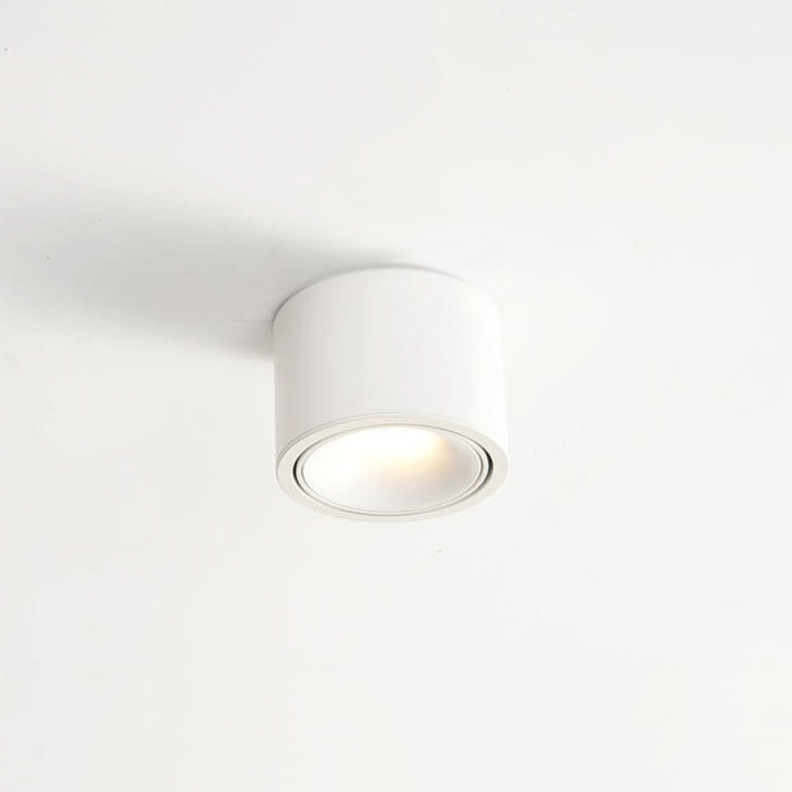 Modern Iron Flush Mount Ceiling Light With Integrated LED — Greenwich Home & Living