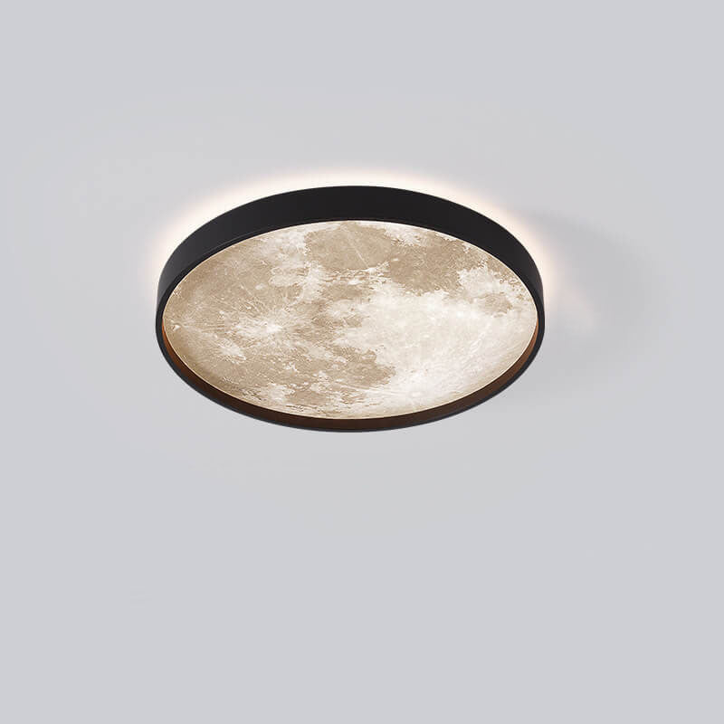 Modern Metal Flush Mount Ceiling Light With Remote Dimming — Greenwich Home & Living