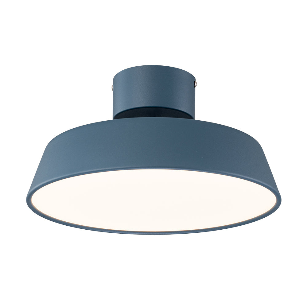 Modern Metal Semi-Flush Mount Ceiling Light for Living Room — Greenwich Home & Living