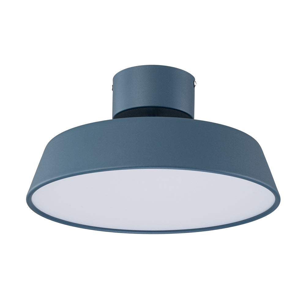 Modern Metal Semi-Flush Mount Ceiling Light for Living Room — Greenwich Home & Living