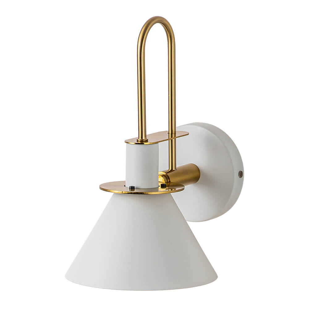 Modern Iron Wall Sconce With Warm LED Glow — Greenwich Home & Living