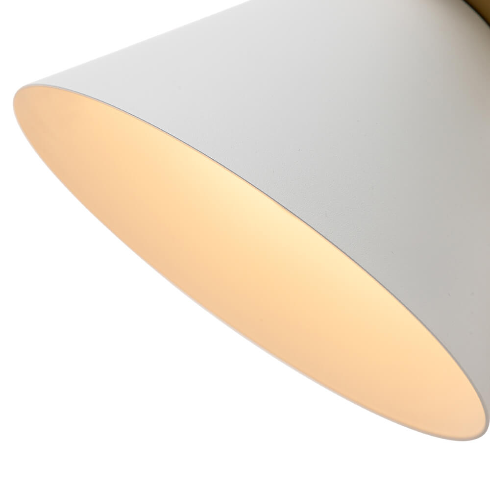 Modern Iron Wall Sconce With Warm LED Glow — Greenwich Home & Living