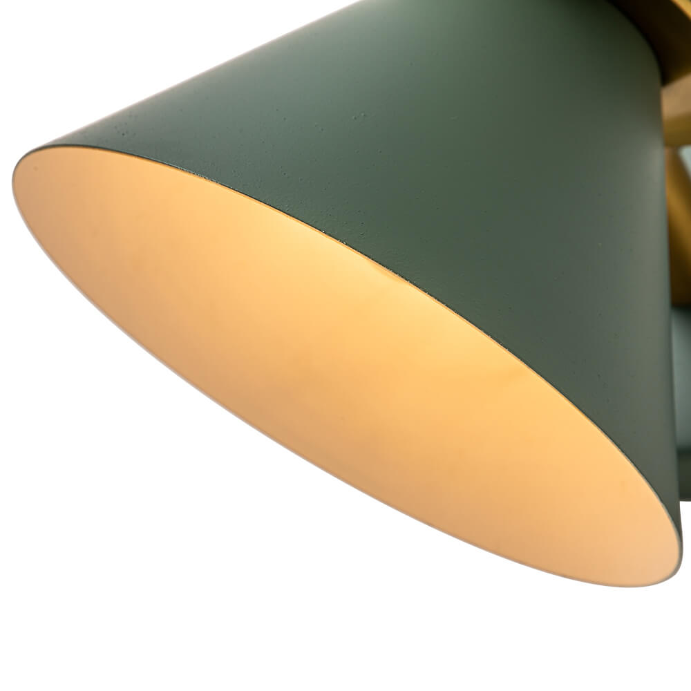 Modern Iron Wall Sconce With Warm LED Glow — Greenwich Home & Living