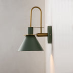 Modern Iron Wall Sconce With Warm LED Glow — Greenwich Home & Living