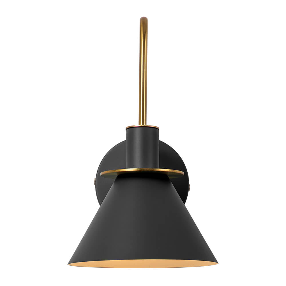 Modern Iron Wall Sconce With Warm LED Glow — Greenwich Home & Living