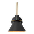 Modern Iron Wall Sconce With Warm LED Glow — Greenwich Home & Living
