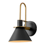 Modern Iron Wall Sconce With Warm LED Glow — Greenwich Home & Living
