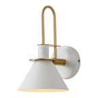 Modern Iron Wall Sconce With Warm LED Glow — Greenwich Home & Living