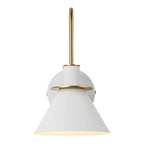 Modern Iron Wall Sconce With Warm LED Glow — Greenwich Home & Living