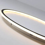 Modern Acrylic Flush Mount Ceiling Light for Living Room — Greenwich Home & Living