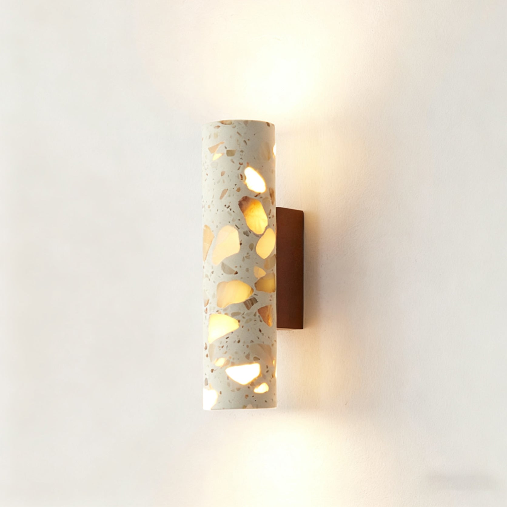 Modern Stone Wall Sconce for Living Room and Bedroom — Greenwich Home & Living