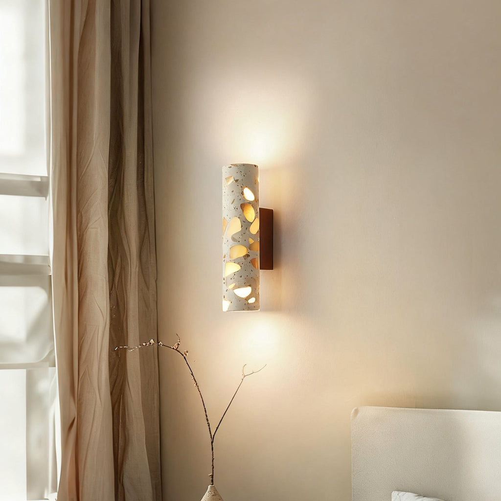 Modern Stone Wall Sconce for Living Room and Bedroom — Greenwich Home & Living