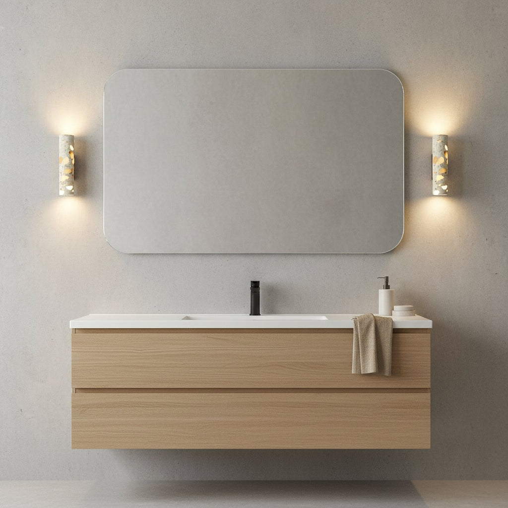Modern Stone Wall Sconce for Living Room and Bedroom — Greenwich Home & Living