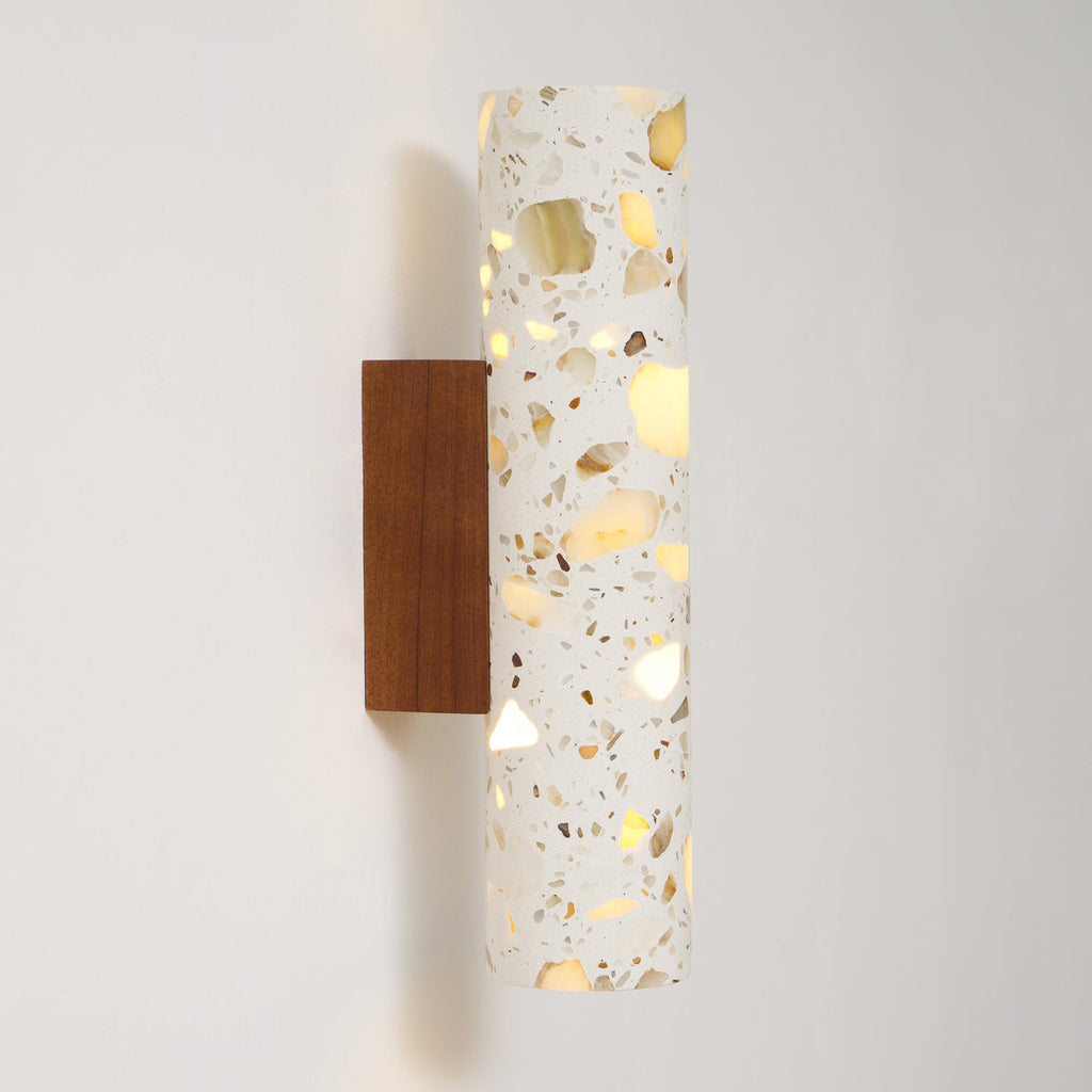 Modern Stone Wall Sconce for Living Room and Bedroom — Greenwich Home & Living