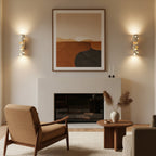 Modern Stone Wall Sconce for Living Room and Bedroom — Greenwich Home & Living