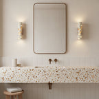 Modern Stone Wall Sconce for Living Room and Bedroom — Greenwich Home & Living