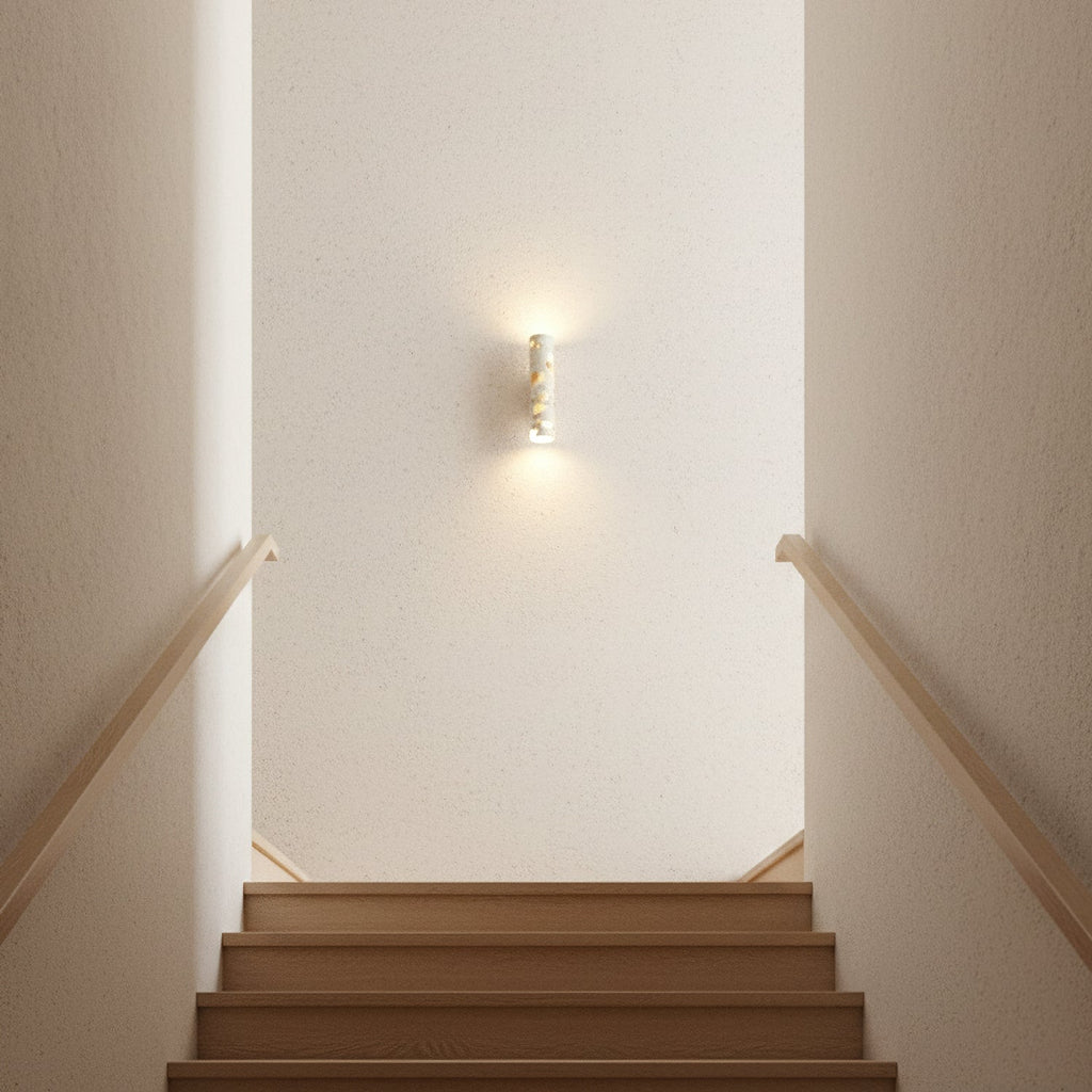 Modern Stone Wall Sconce for Living Room and Bedroom — Greenwich Home & Living