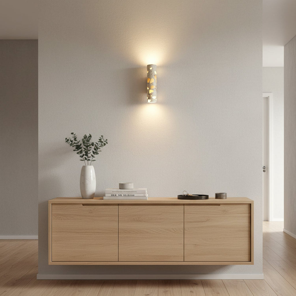 Modern Stone Wall Sconce for Living Room and Bedroom — Greenwich Home & Living