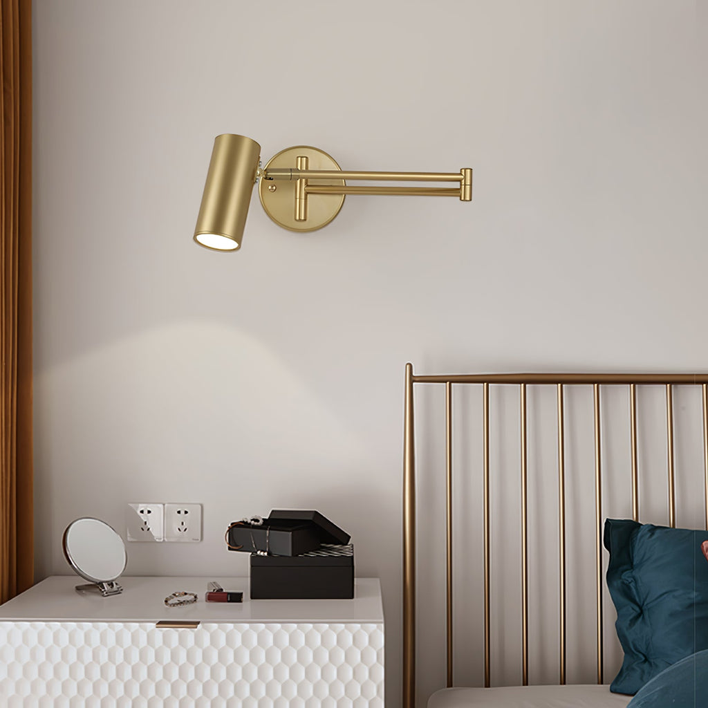 Modern Brass Wall Sconce for Living Room and Bedroom — Greenwich Home & Living