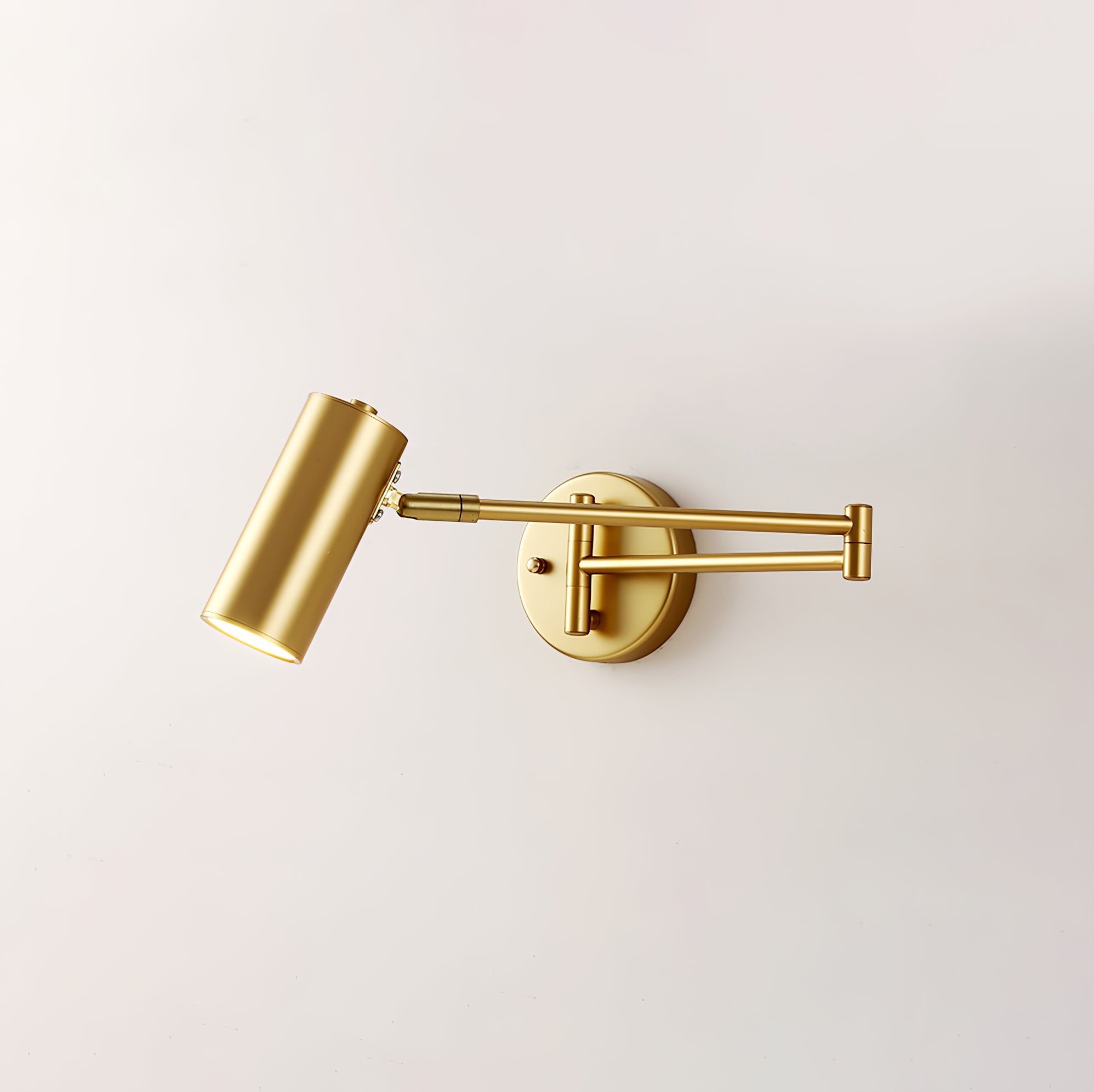 Modern Brass Wall Sconce for Living Room and Bedroom in Gold — Greenwich Home & Living