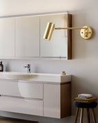 Modern Brass Wall Sconce for Living Room and Bedroom — Greenwich Home & Living
