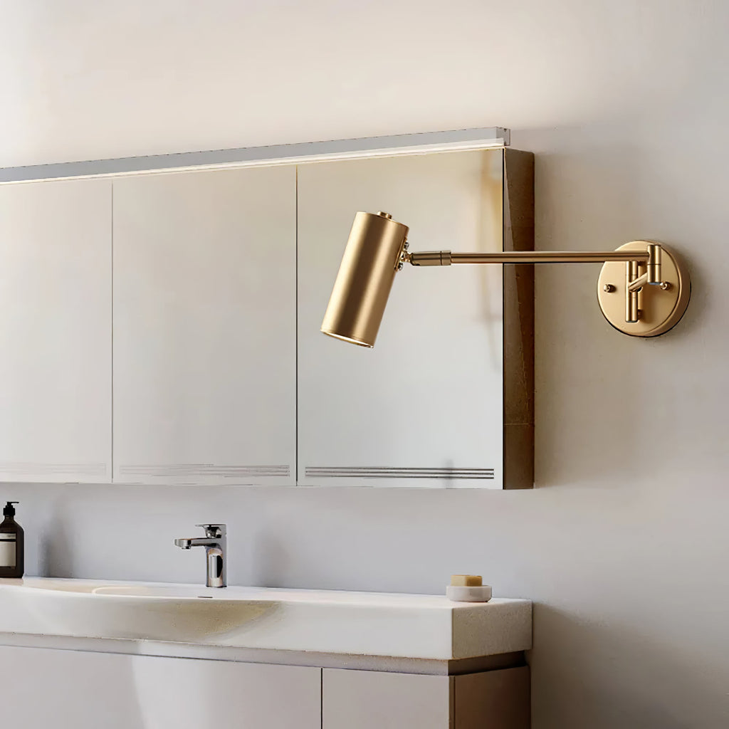 Modern Brass Wall Sconce for Living Room and Bedroom — Greenwich Home & Living