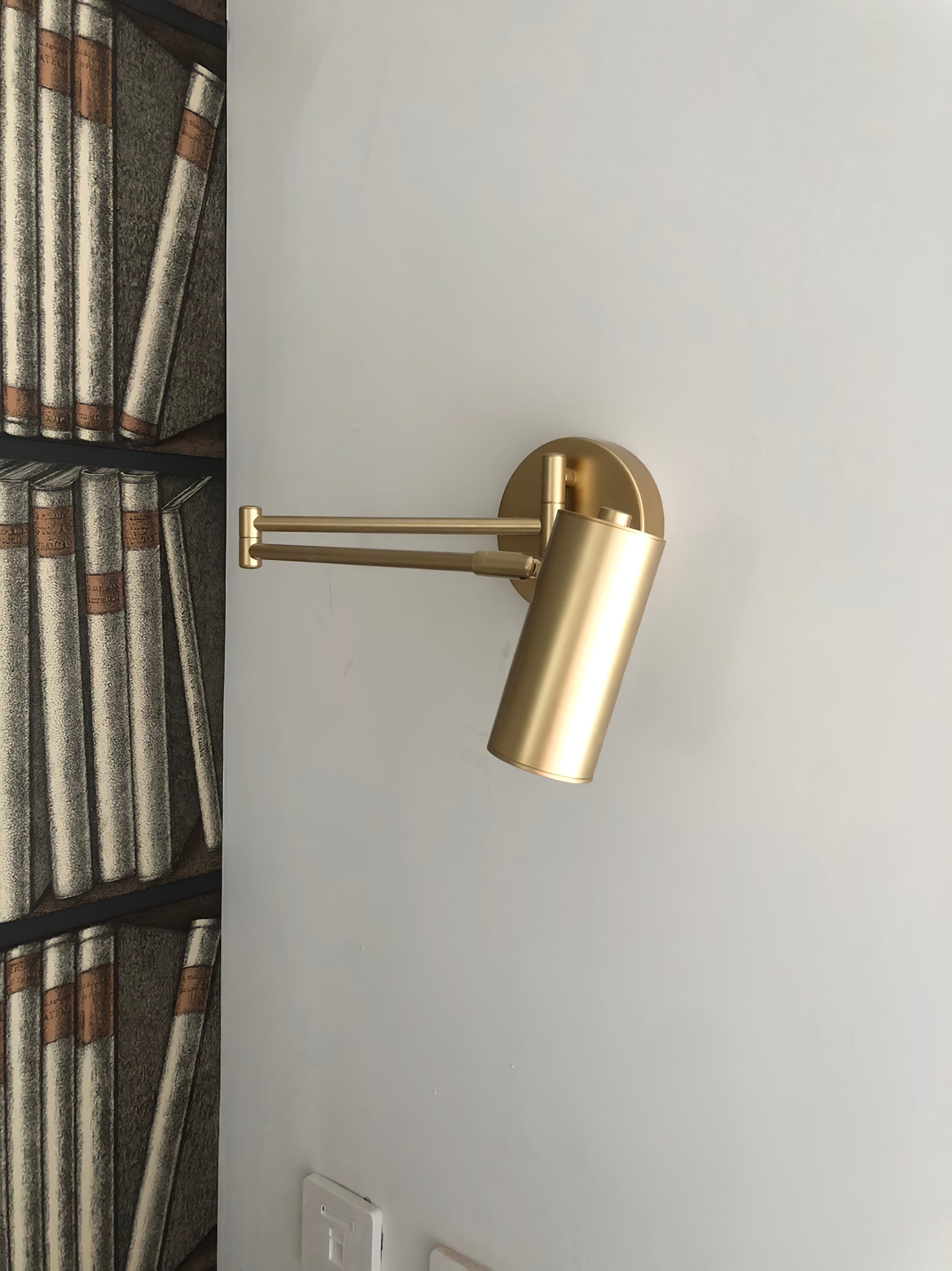 Modern Brass Wall Sconce for Living Room and Bedroom — Greenwich Home & Living