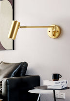 Modern Brass Wall Sconce for Living Room and Bedroom — Greenwich Home & Living