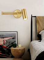 Modern Brass Wall Sconce for Living Room and Bedroom — Greenwich Home & Living