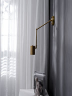 Modern Brass Wall Sconce for Living Room and Bedroom — Greenwich Home & Living