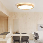 Modern Aluminum Flush Mount Ceiling Light With Remote Dimming — Greenwich Home & Living