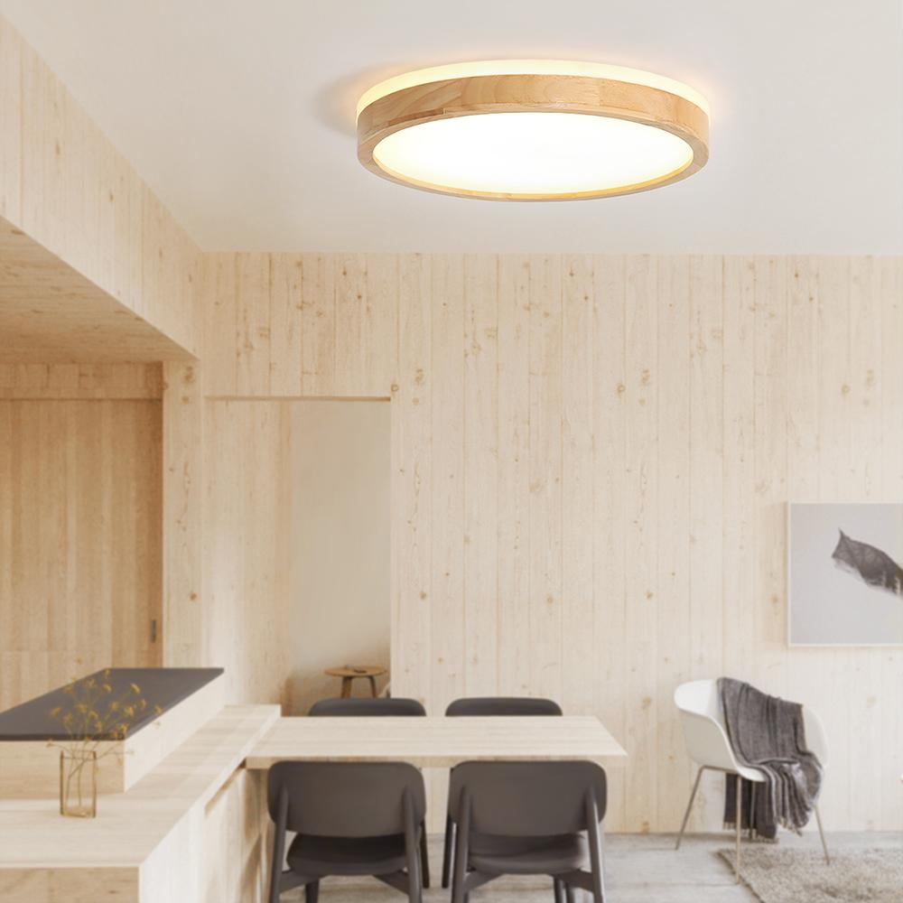 Modern Aluminum Flush Mount Ceiling Light With Remote Dimming — Greenwich Home & Living