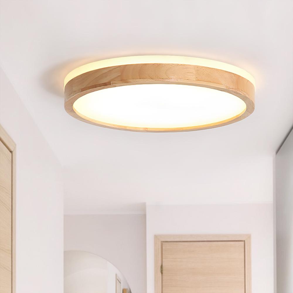 Modern Aluminum Flush Mount Ceiling Light With Remote Dimming — Greenwich Home & Living