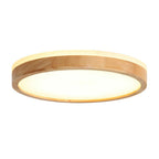Modern Aluminum Flush Mount Ceiling Light With Remote Dimming — Greenwich Home & Living