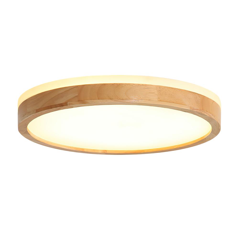 Modern Aluminum Flush Mount Ceiling Light With Remote Dimming — Greenwich Home & Living