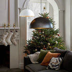 Modern Iron Pendant Light for Living Room in Black — Greenwich Home & Living