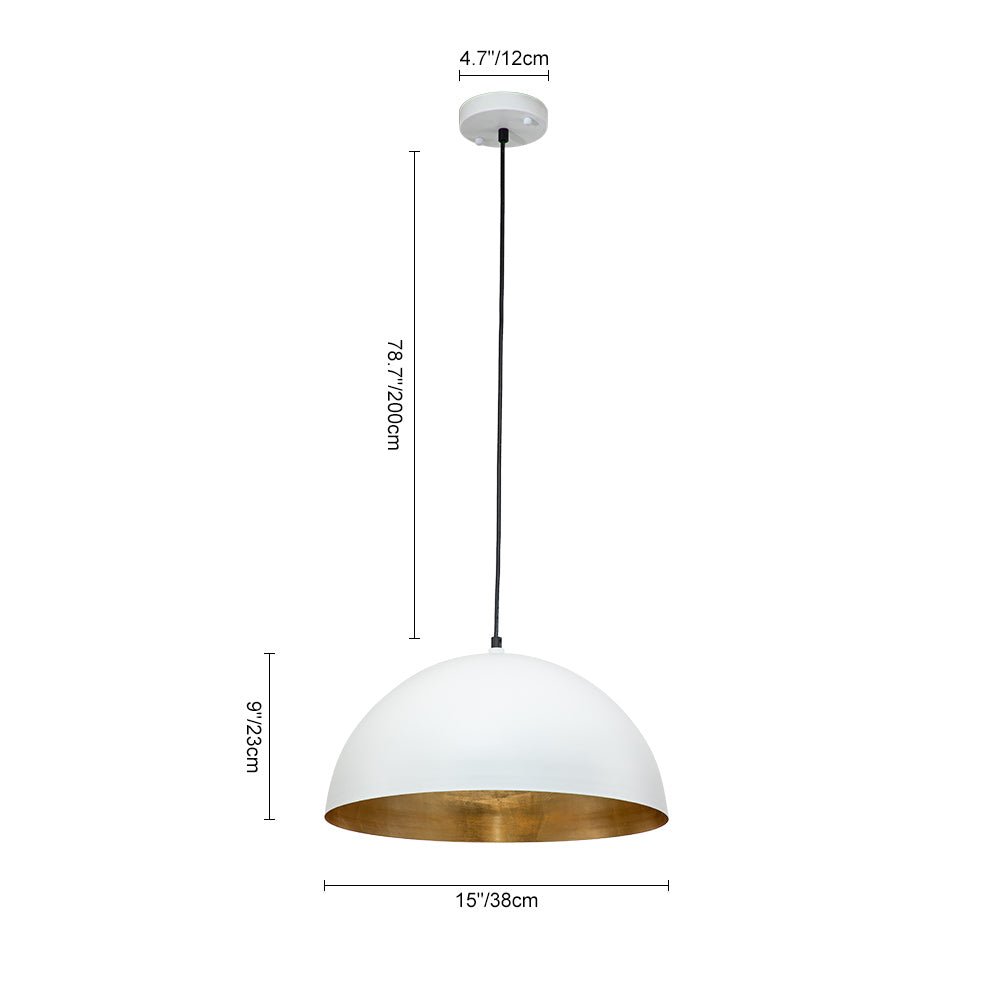 Modern Iron Pendant Light for Living Room — Greenwich Home & Living