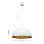 Modern Iron Pendant Light for Living Room — Greenwich Home & Living
