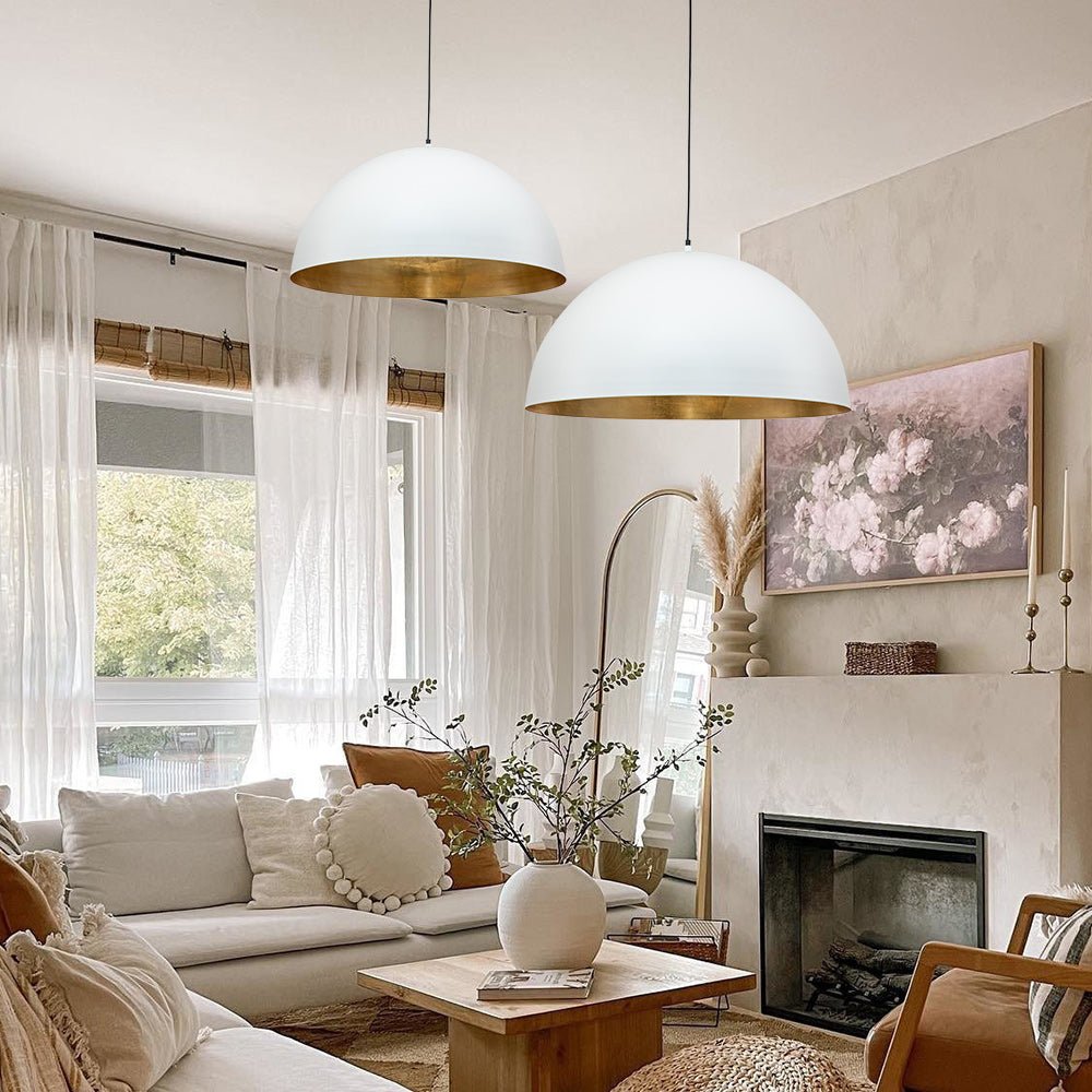 Modern Iron Pendant Light for Living Room — Greenwich Home & Living